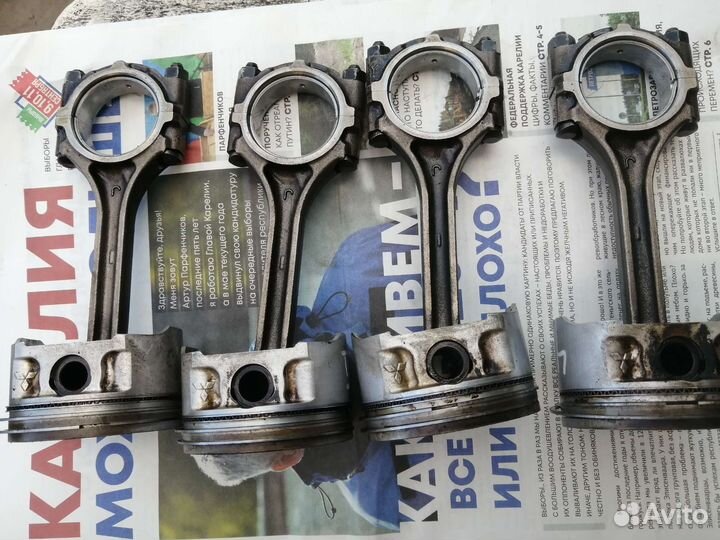 Поршня mitsubishi лансер 9 4g18