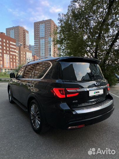 Infiniti QX80 5.6 AT, 2020, 81 000 км