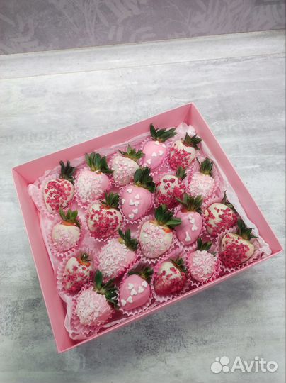 Клубника в бельгийском шоколаде