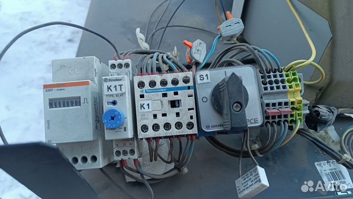 Начинка Karcher пылесоса пускатель таймер времени