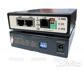 Osnovo TR-IP2 удлинитель Ethernet