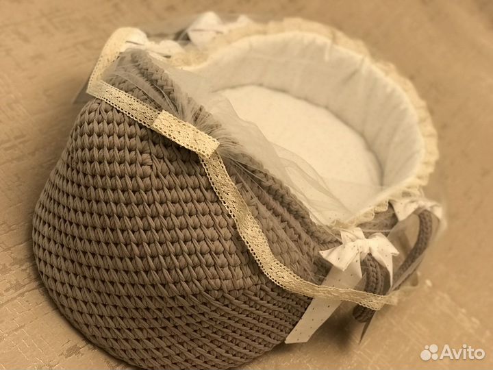 Корзина плетенная для младенца