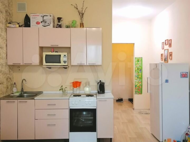 Квартира-студия, 33,4 м², 3/17 эт.