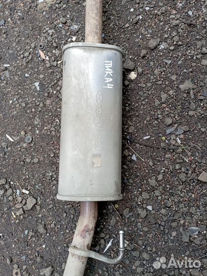 Средняя часть глушителя на Киа Пиканто 2019 года