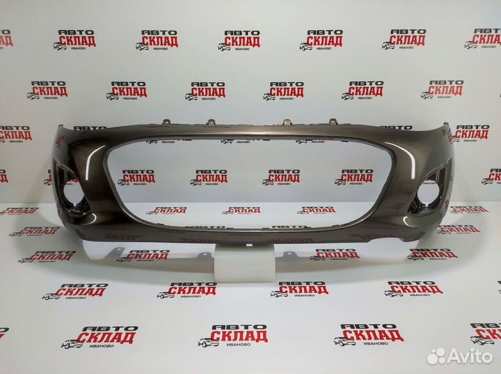 Бампер передний Лада Калина 2 в цвет автомобиля