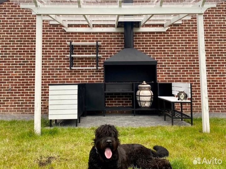 Мангал, мангал с крышей и тандыром под ключ