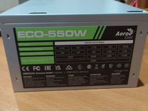 Блок питания на 550w от Aero Cool