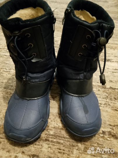 Резиновые сапоги утеплённые 34