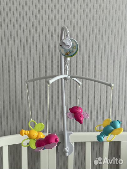 Мобиль на кроватку бабочки