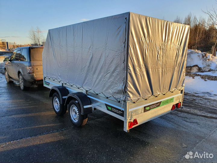 Прицеп двухосный Титан 3.50*1.80