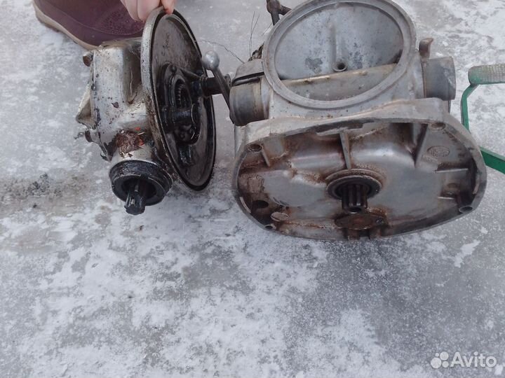 Ридуктор и коробка