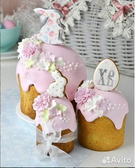 Пасхальный кулич на заказ