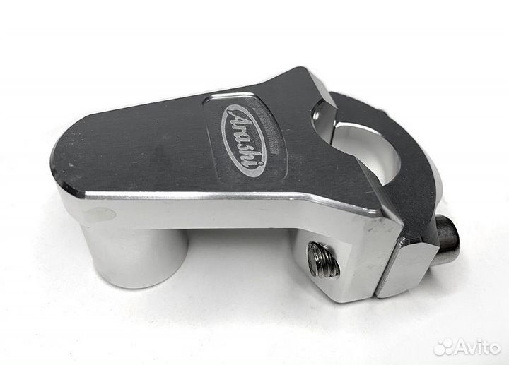 Проставки руля Arashi c 22 мм на 22 мм серебристые