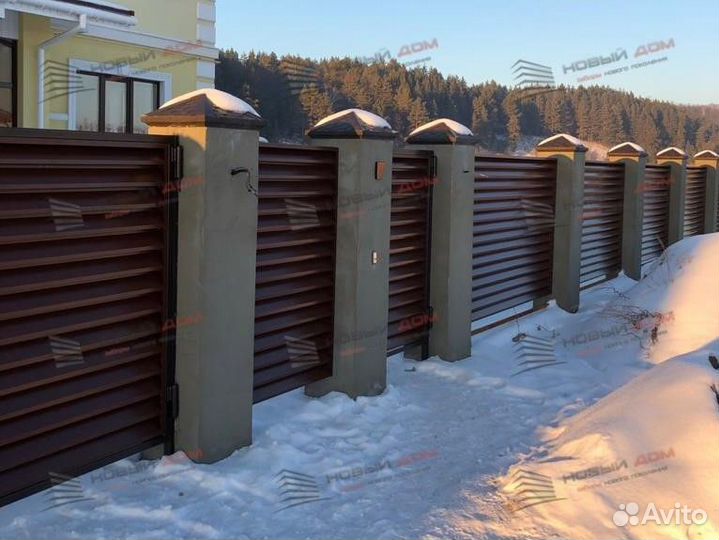 Забор жалюзи от производителя