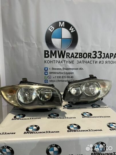 Фары галоген Bmw Е87 хэтчбэк N46B20 2008