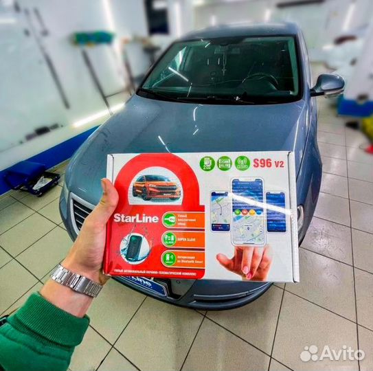 Сигнализация с автозапуском с установкой