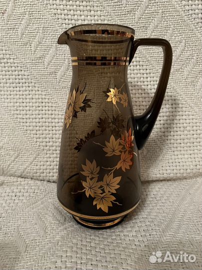 Рюмки, бокалы СССР (Bohemia), кувшин с бокалами