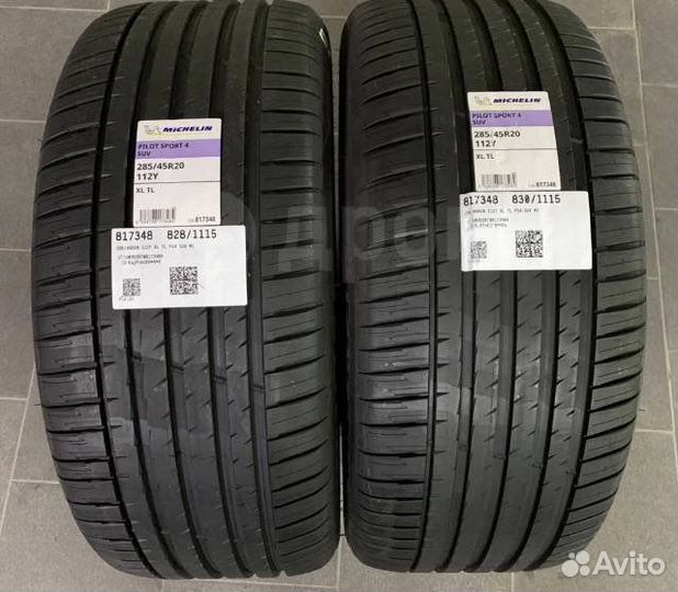 Michelin Pilot Sport 4 SUV 285/45 R20 112Y