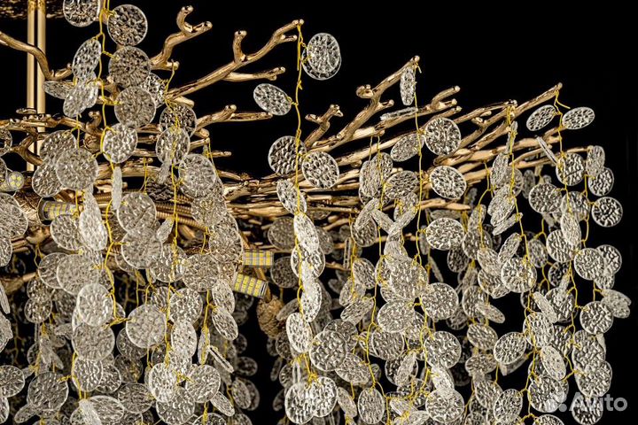 Люстра на штанге Dio D’Arte Tavenna Gold Tavenna H 1.3.100.102 G