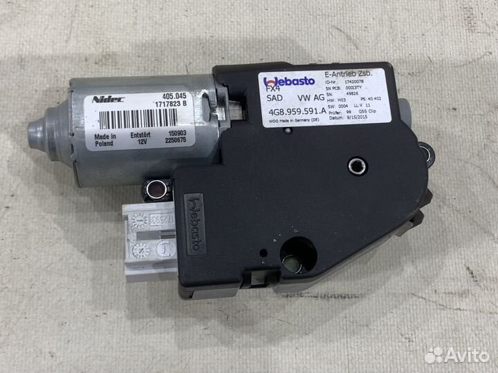 Моторчик люка Audi A7 4G