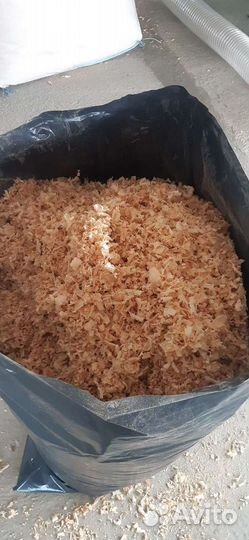Опилки стружка в мешках