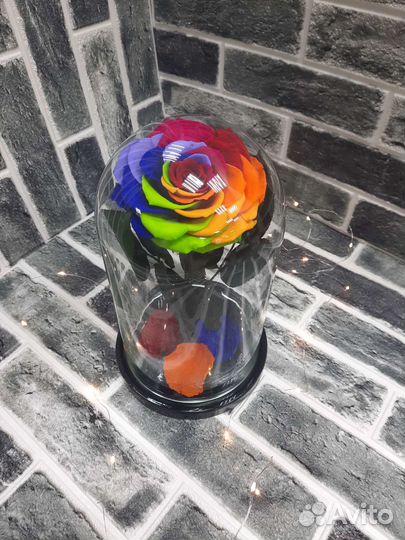 Подарок на 8 Марта Роза в колбе