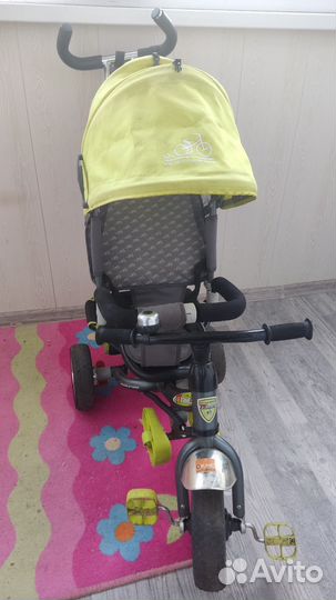 Трехколесный велосипед коляска