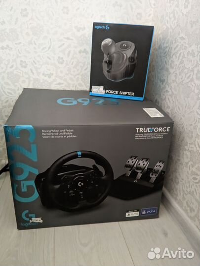 Игровой руль logitech g923 + shifter