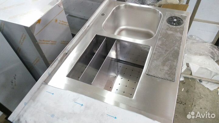 Барная Станция из нержавейки