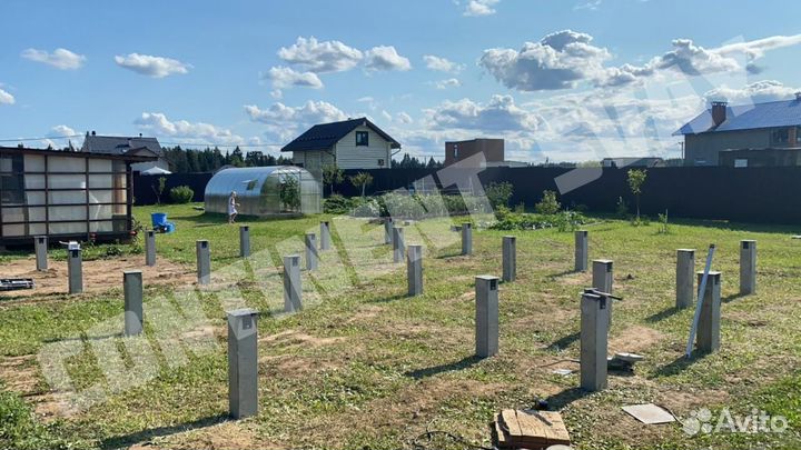 Винтовые сваи под ключ установка