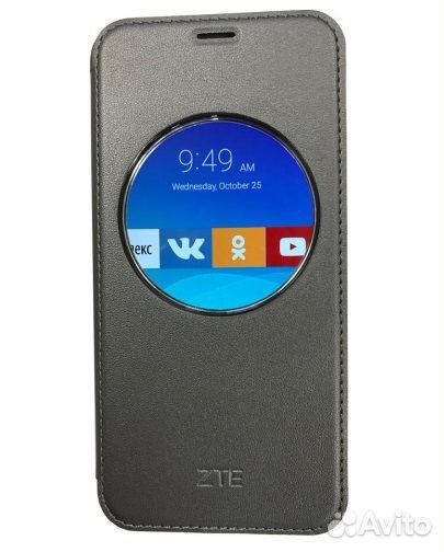 Оригинал Чехол ZTE Book для Blade V8 mini (чёрный)