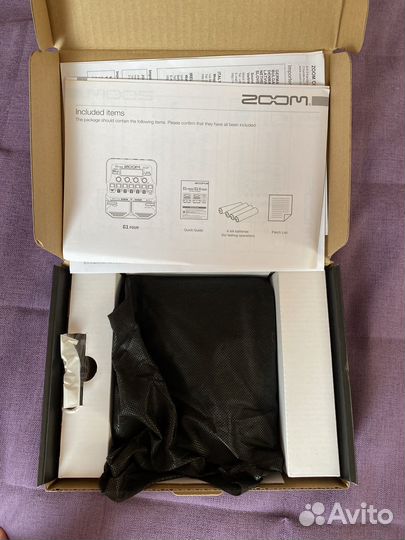 Zoom G1 four гитарный процессор