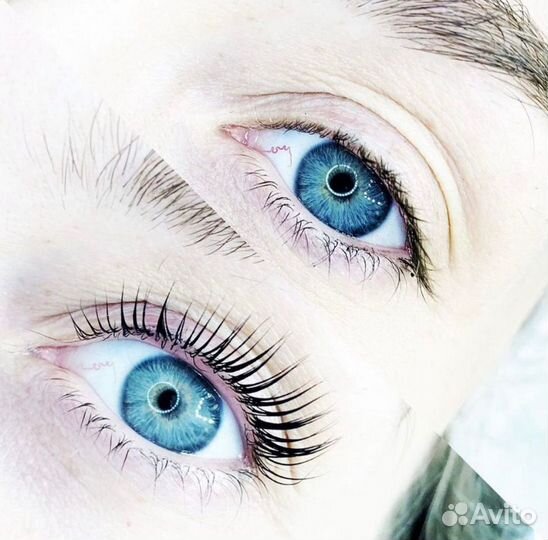 Ламинирование коллагенирование ресниц бровей