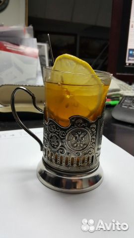 Подстаканник со Стаканами гранеными СССР