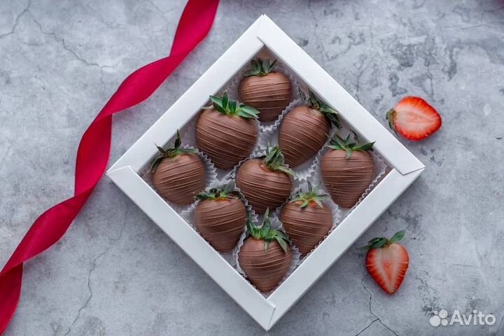 Клубника в шоколаде набор 