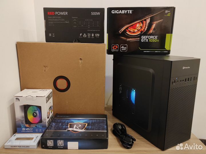 Новый системный блок X16 потоков/32 гб озу