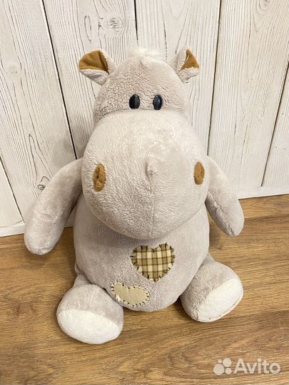 Мягкая Игрушка бегемот