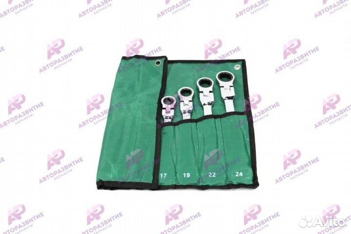 Набор инструментов ключей 11 предметов с трещоткой