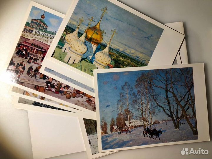 Винтажные открытки Aurora Art Publishers