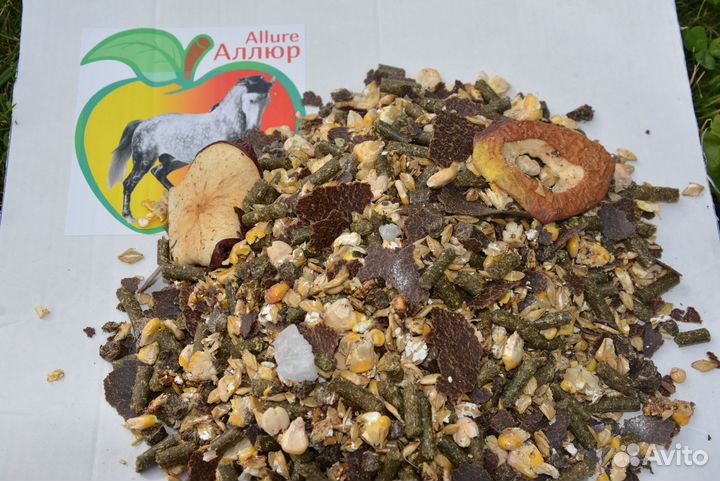 Мюсли для Лошадей и Пони Лёгкая Работа без Овса