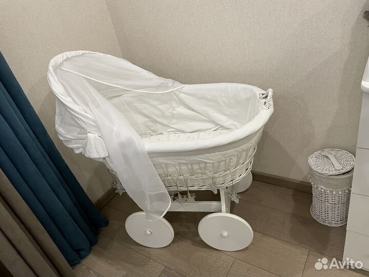 Люлька колыбель плетеная