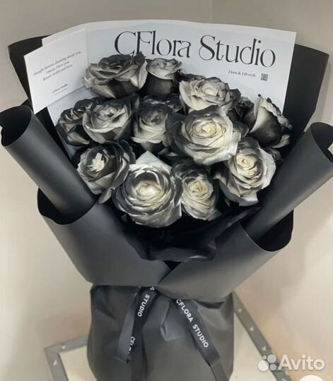 Черные розы