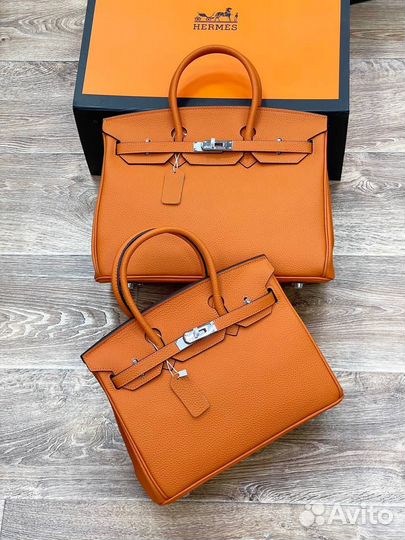 Сумка Hermes birkin натуральная кожа