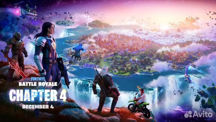 Fornite Наборы, V-bucks, магазин предметов, gift