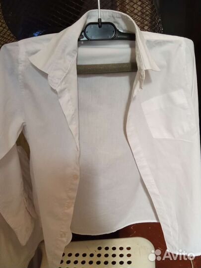 Рубашки в школу на девочку 132 см