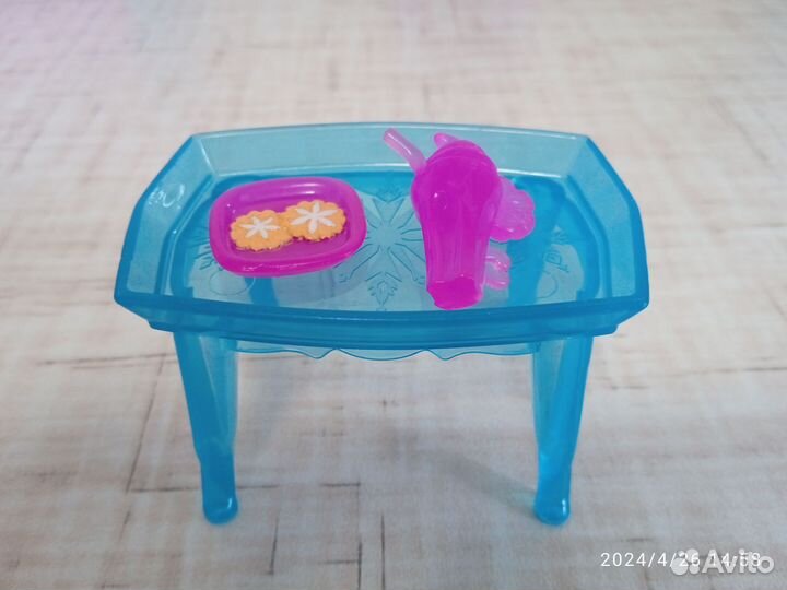 Холодное сердце набор мебели + куклы Эльза и Анна