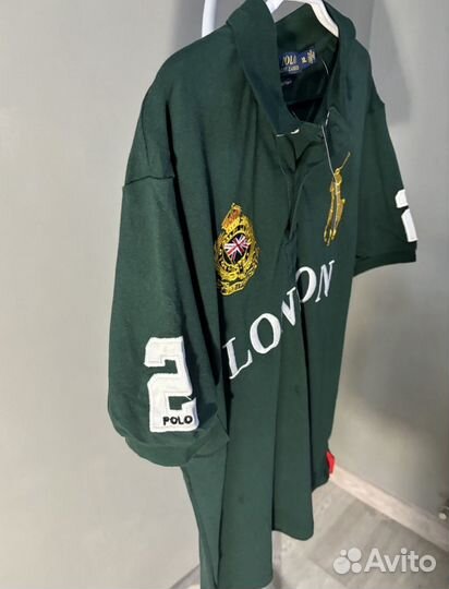 Поло Ralph Lauren London City Зеленое