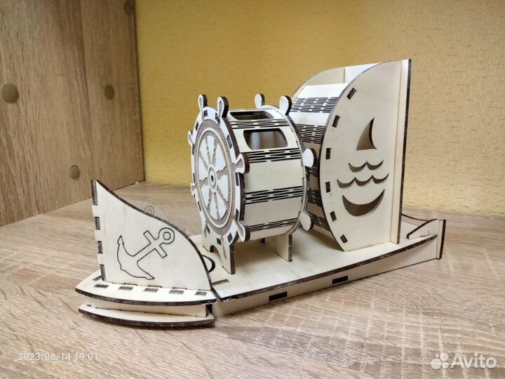 Карандашница Корабль