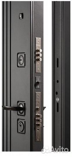 Дверь входная металлическая Вертикаль