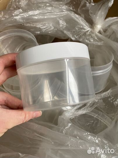 Пластиковые банки с крышкой Перинт Шарм 450 мл